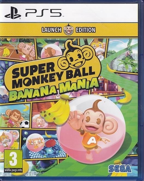Super Monkey Ball Banana Mania Launch Edition - PS5 (A Grade) (Used) (eng)
